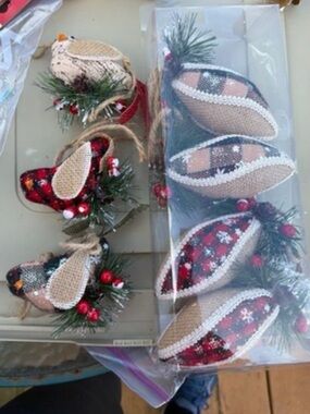 7 holiday ornaments